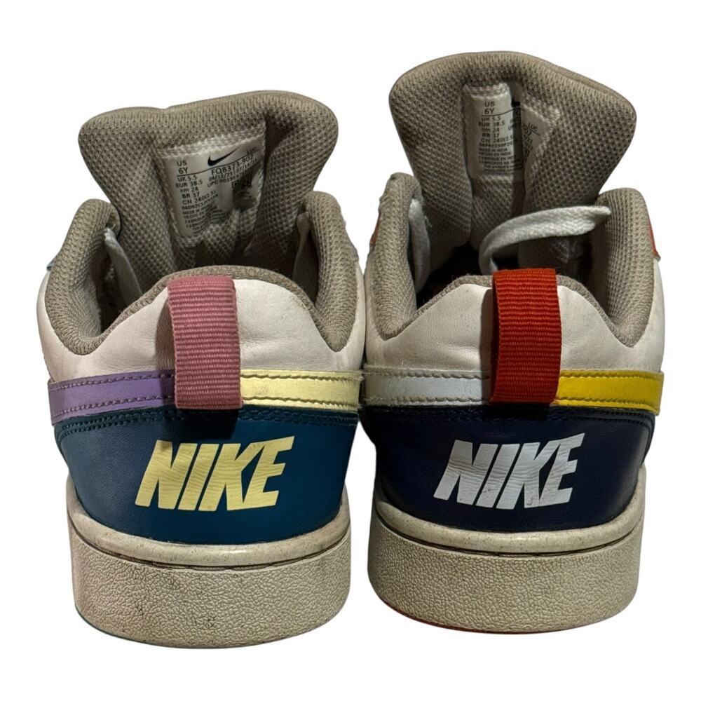 Nike Dunk Low GS Multi Color Swoosh Logo FQ8373=902 Women's Size 7.5 Pastel Shoe - Picture 4 of 7